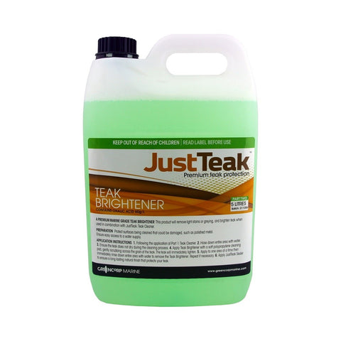 JustTeak Teak Brightener (Part B)