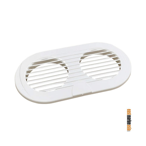 Plastimo 54391 Twin Ventilator / Louvred Vent