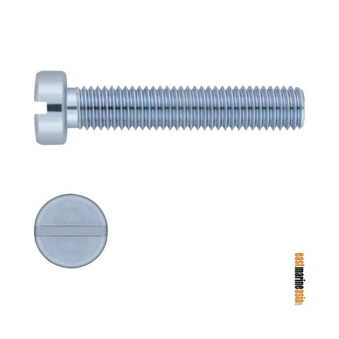 Stainless Steel 316 Machine Screw Slot Pan Head (DIN 84)