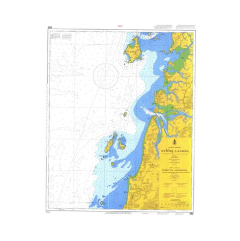 Marine Chart Thailand (Andaman) 352 Ko Khai Yai to Ko Phayam