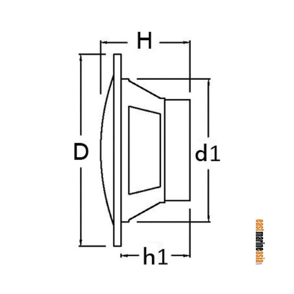 Osculati 5.25" Waterproof Dual Cone Loudspeaker