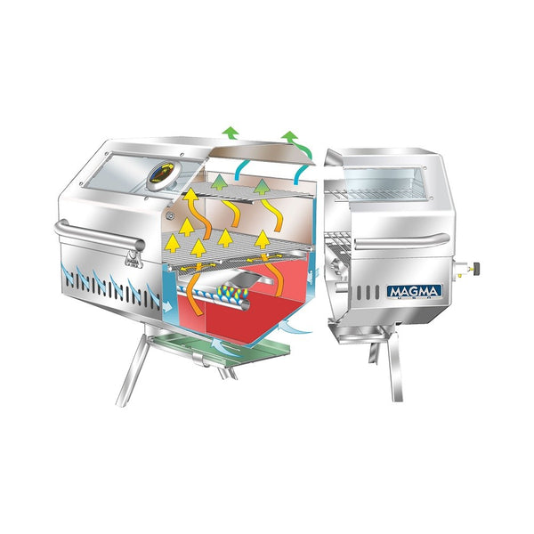 Magma Catalina II Infrared Gas Grill c/w Type 3 Control Valve