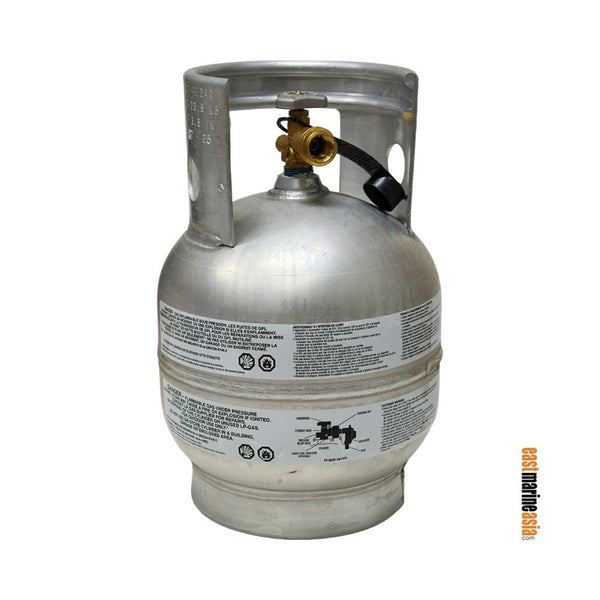 Worthington Aluminum LPG Cylinder / Gas Tank - Vertical