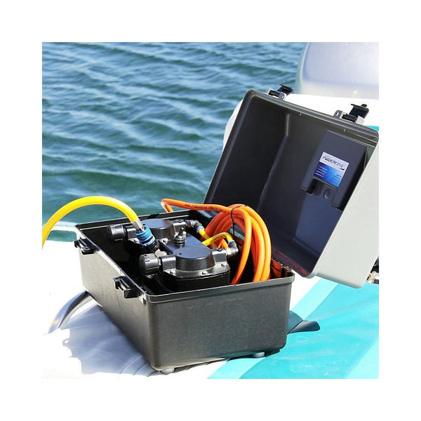 PowerDive Double DeckSnorkel Snorkelling & Scuba Dive System (with 20 m Extension Hose Accessory)