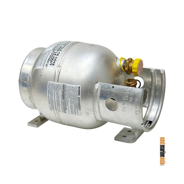 Worthington Aluminum LPG Cylinder / Gas Tank - Horizontal