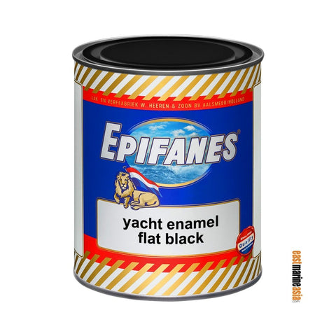 Epifanes Enamel Flat Black Matte Finish