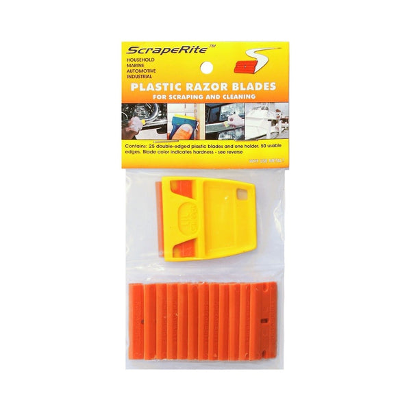 ScrapeRite Plastic Razor Blades