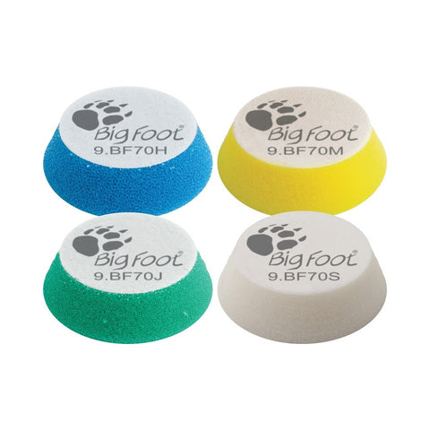 Rupes BigFoot 50 - 70 mm Foam Polishing Pads for Random Orbital and Triple Action Polishers