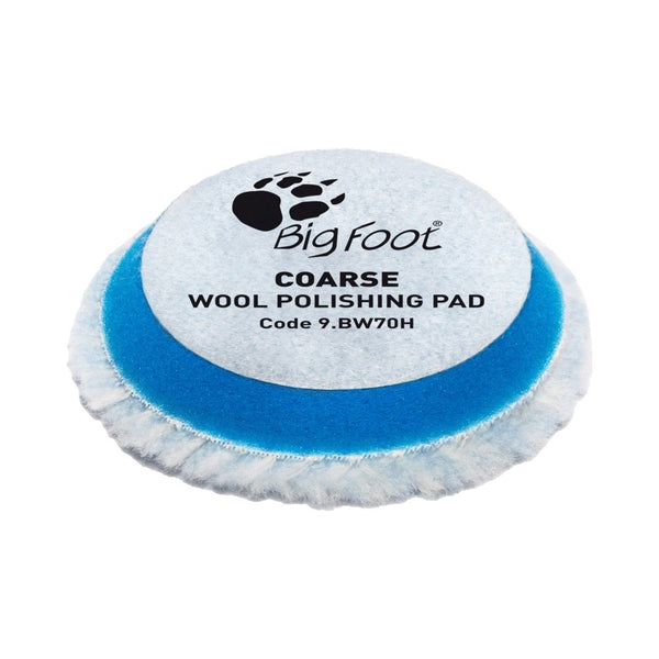 Rupes BigFoot 50 - 65 mm Wool Polishing Pads for Random Orbital, Gear Driven and Triple Action Polishers
