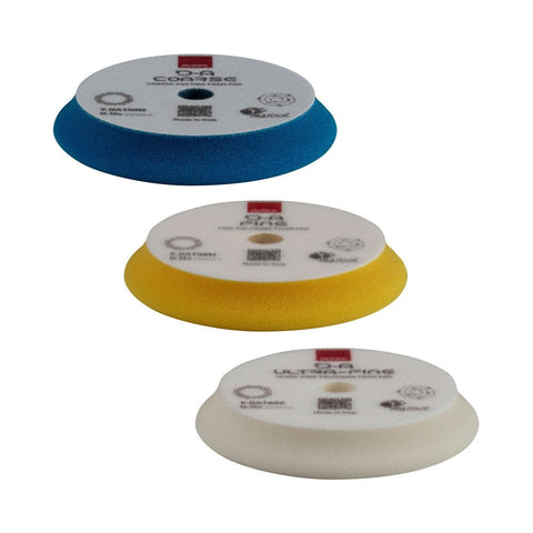 Rupes Bigfoot 150 - 180 mm D-A High Performance Polishing Pads for Random Orbital and Gear Driven Polishers