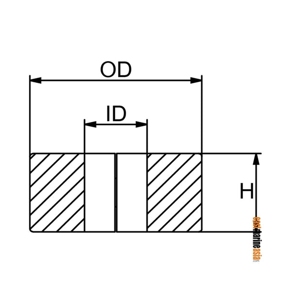 Martyr Gori Propeller Ring Anode - Zinc