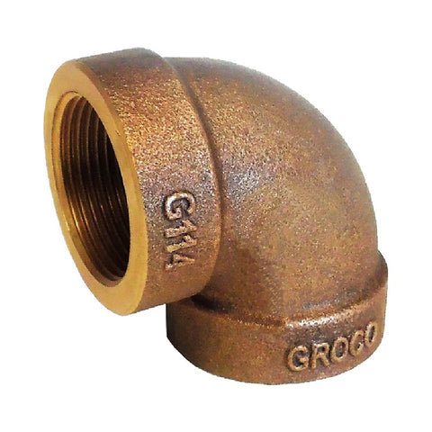 Groco EL-G Series Bronze 90? Elbow Fittings - BSPP