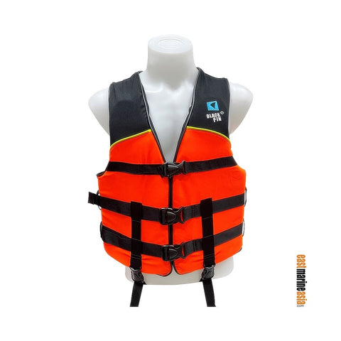 Black Fin Life Jacket Orange / Black