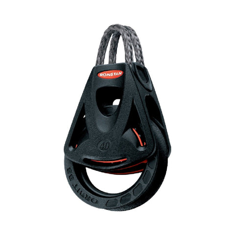 Ronstan Series 40 BB Single Orbit Block - Dyneema Link Head