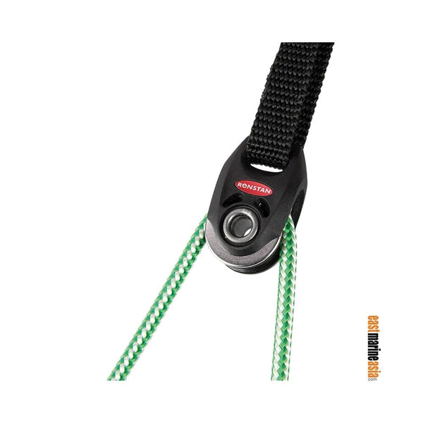 Ronstan Series 20 BB Single Orbit Block - Becket Hub, Webbing Head