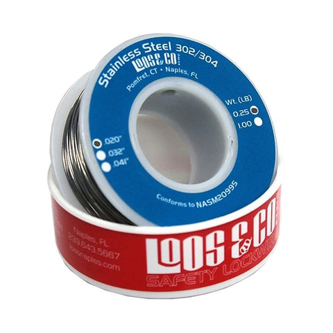 Loos & Co 304 Stainless Steel Seizing / Locking Wire