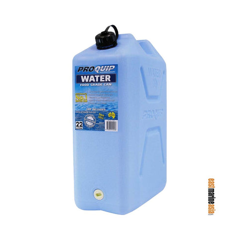Pro Quip Blue Food Grade Plastic Water Can with Pourer