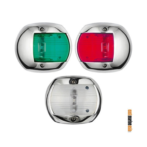 Osculati Compact 12 LED Navigation Lights - Stainless Steel Housing